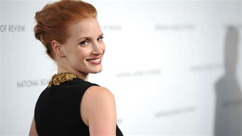 X Jessica Chastain Smile Images X Resolution Wallpaper Hd Celebrities K