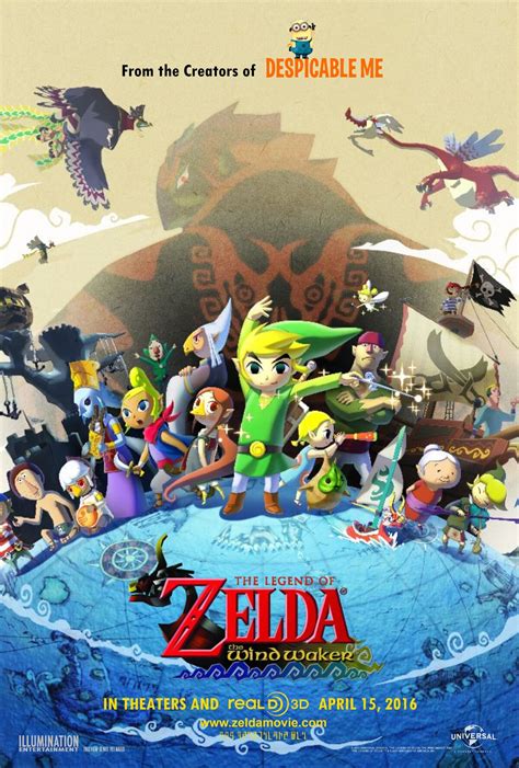 The Legend Of Zelda The Wind Waker Film Fantendo Game Ideas