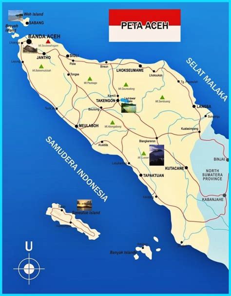 √ Peta Aceh Dan Penjelasan Lengkap Sindunesia