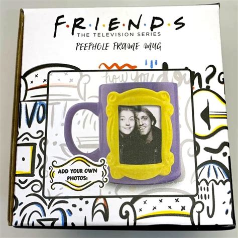 Friends Kitchen Friends Tv Show Peephole Frame Mug Best Friend New