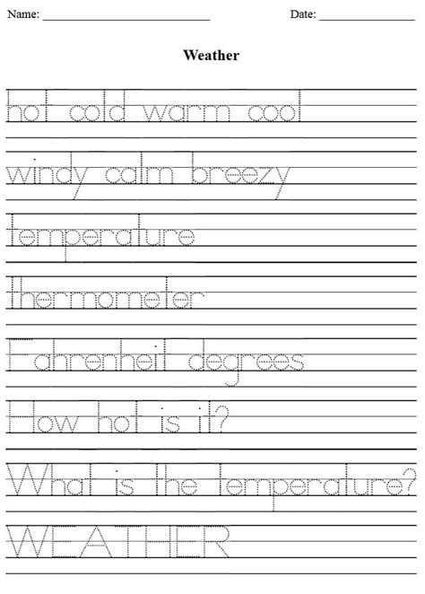 The esl printable grammar worksheets on our website make easier to. The Homeschool Voyager: Keeping a Weather Record