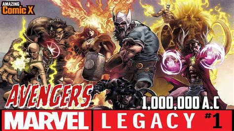 Marvel Legacy 1 Los Vengadores 1000000 Años Ac Comic Narrado