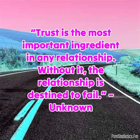 Relationship Without Trust Quotes Fsmstatisticsfm