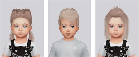 Lana Cc Finds Kids Hairstyles Sims 4 Vrogue