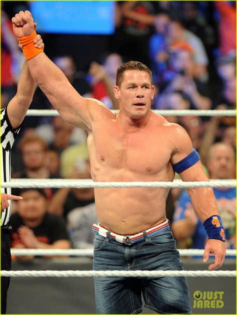 John Cena Goes Shirtless During WWE SummerSlam 2017 Photo 3943945