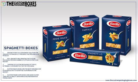 Spaghetti Boxes Wholesale Cheap Custom Spaghetti Packaging