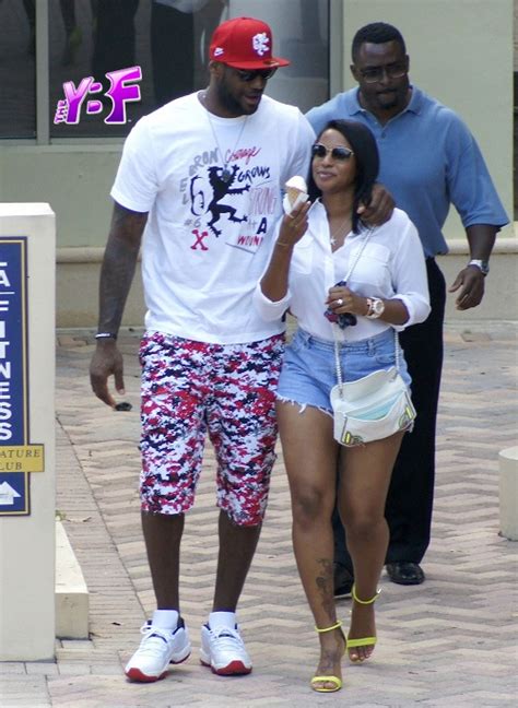 Mrs Lebron Wearing Target X Prabal Heels Awesome Lebron James And