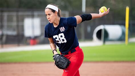 Cat Osterman At Halfway Point Of Usa Softball Trials This Is Fun