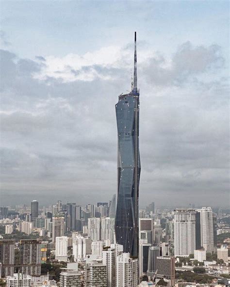 Merdeka 118 Tower In Its Final Stages Of Completion It Will Be The