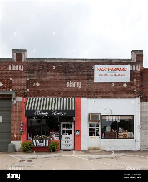 Downtown Athens Alabama Stock Photo Alamy