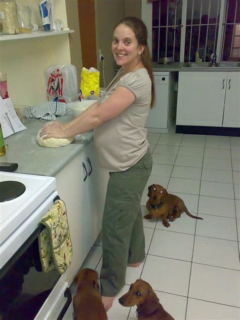 Barefoot And Pregnant In The Kitchen Flickr Photo Sharing