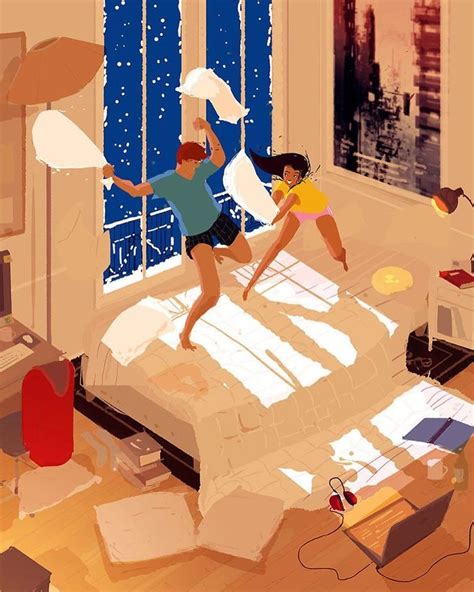 Husband Illustrates Everyday Life With His Wife Proves Love Is In The