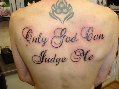 Only God Can Judge Me By Paultattoo On Deviantart