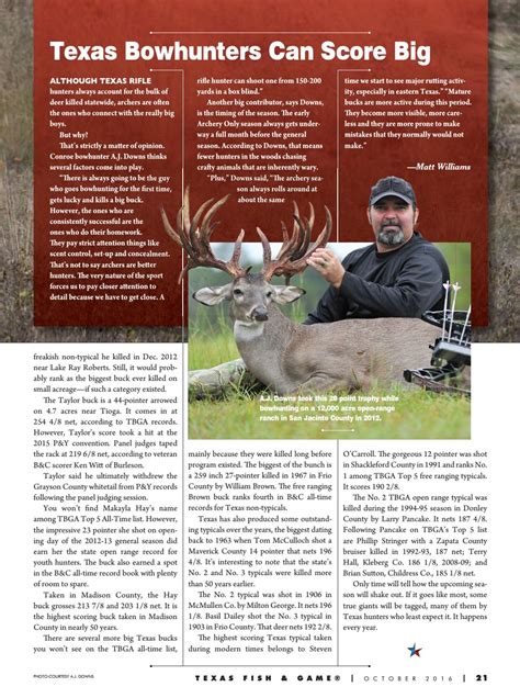 Texas Fish And Game October 2016 By Texas Fish And Game Issuu