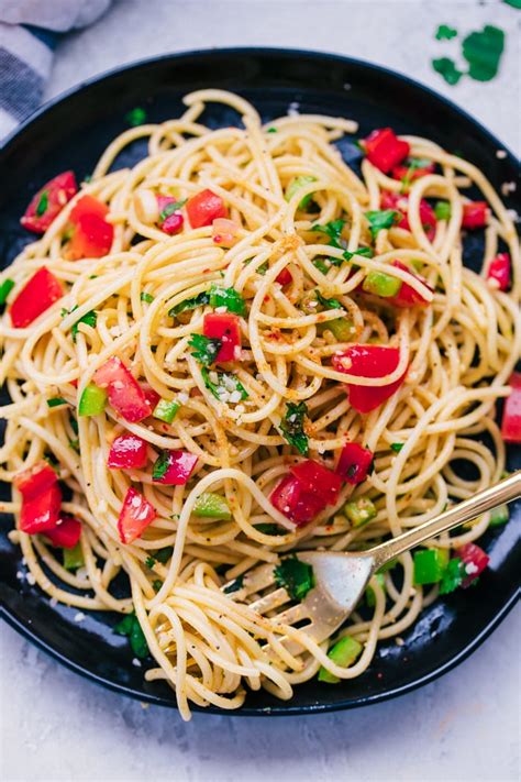 Easy Spaghetti Salad Recipe The Shortcut Kitchen
