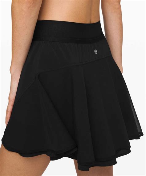 Lululemon Morning Match Skirt Tall Black Lulu Fanatics
