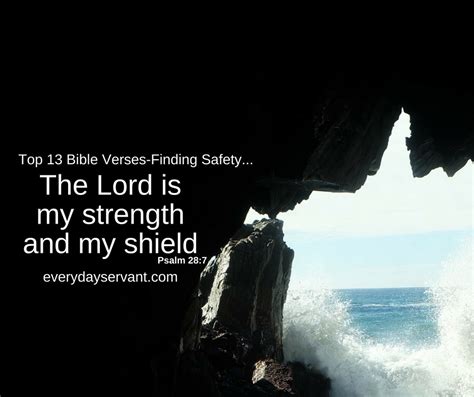 Top 13 Bible Verses Finding Safety Everyday Servant