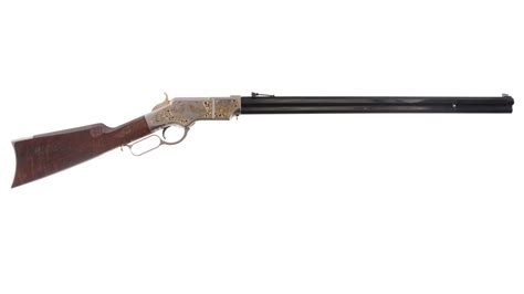 Uberti Civil War Sesquicentennial Tribute Henry Rifle Rock Island Auction