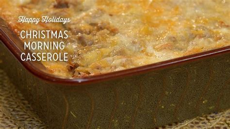 Find 50 christmas cookie recipes and ideas for holiday baking! Christmas Morning Breakfast Casserole Recipe - Paula Deen ...