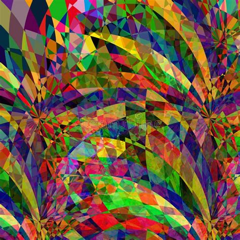 Psychedelic Abstract Vintage Stock Vector Illustration Of Phantasy