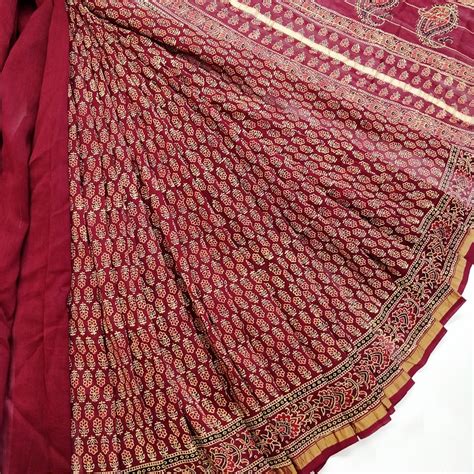 Sanganer Print On Chanderi Cotton Gitagged Luxury Handloom