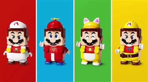 Lego Unveils Super Mario Power Up Packs That Change Marios Look Gamespot
