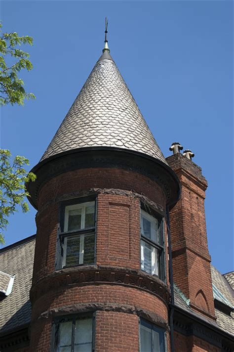 Cone Spire Roof At Historical Hamilton