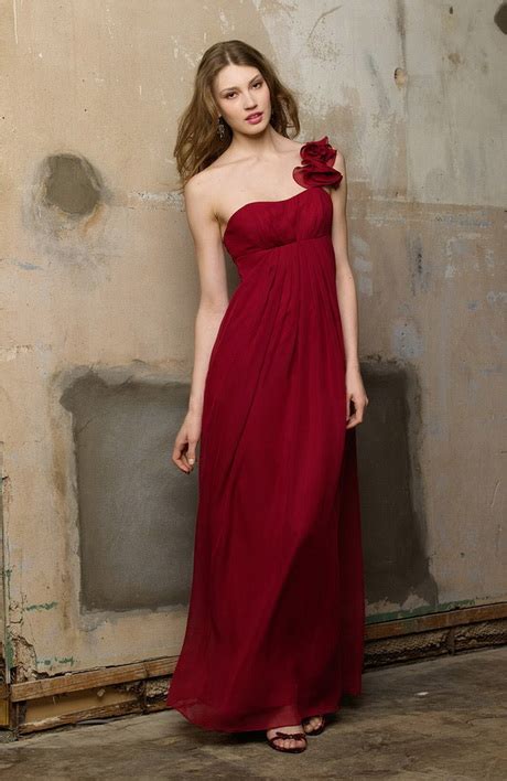 dark red bridesmaid dresses natalie