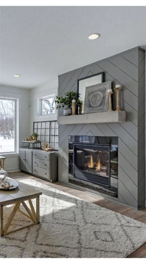 46 Gorgeous Modern Farmhouse Fireplace Ideas You Should Copy Now