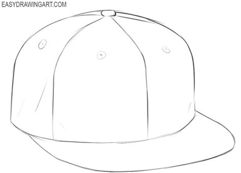 How To Draw A Cap Easy Drawing Art