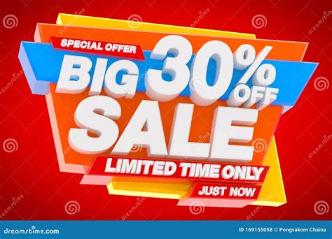 Big Sale Limited Time Only Special Offer 30 Off Just Now Word On Red