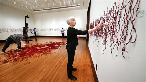 Luzene S Knots Artist Tackles Sexual Assault Art At Eiteljorg Museum