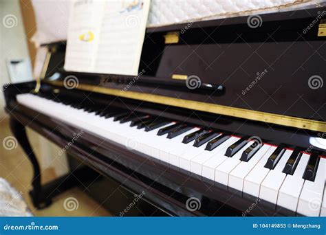 Jazz Piano Keys Imagen De Archivo Imagen De Nota Drama 104149853