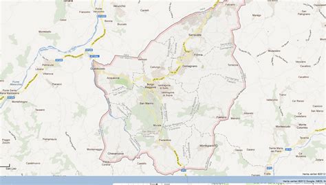 San Marino Map And San Marino Satellite Images