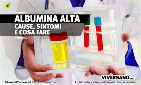 Albumina Alta Nel Sangue O Nelle Urine Valori Cause E Cosa Fare