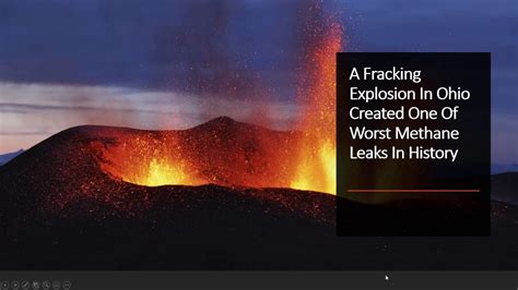 Ohio Fracking Explosion Created Worst Methane Leak In History In 2018