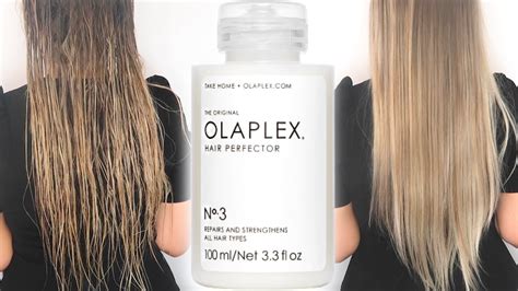 Olaplex No 3 Hair Perfector Review And Demo How To Use Olaplex No 3 To