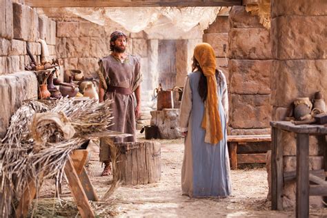 Mary Approaches Joseph