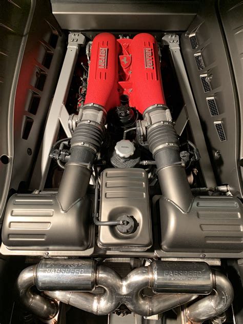Installation X Pipe Fabspeed Sur F430 Ferrari F430 430 Scuderia