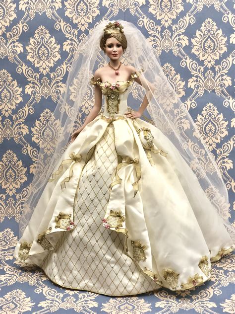 Doll Clothes Barbie Barbie Gowns Doll Dress Dress Up Wedding Doll Barbie Wedding Dream