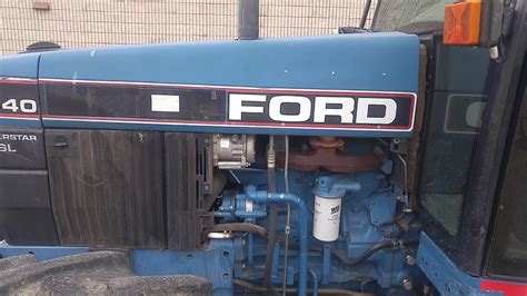 Govdeals 1994 Fordnew Holland 6640 4wd Tractor Youtube