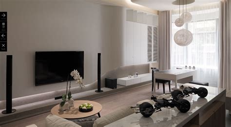 White Modern Living Room 2 Interior Design Ideas