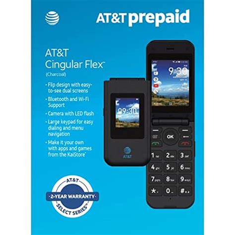 Reviews For Atandt Cingular Flex 4g Lte Flip Phone Attea211101
