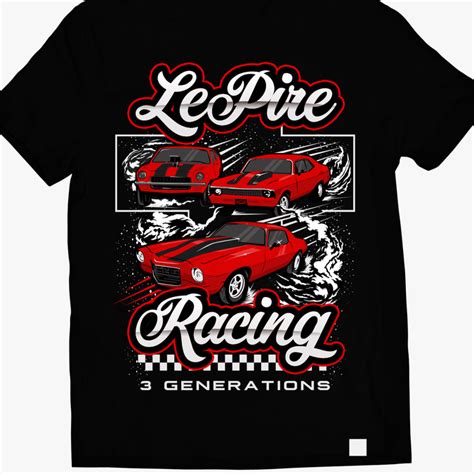 Drag Racing Team Tshirt Design T Shirt Contest