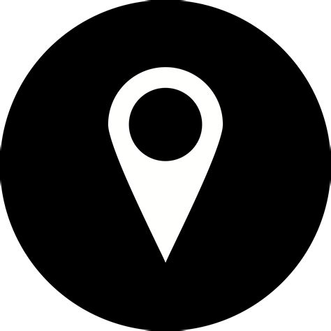 Location Icon Circle Vector Art Icons And Graphics For Free Download