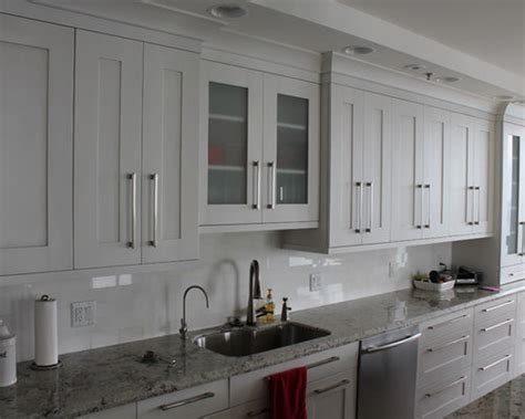 Door rails and stiles are 3/4 thick. Wide Rail Shaker | Houzz