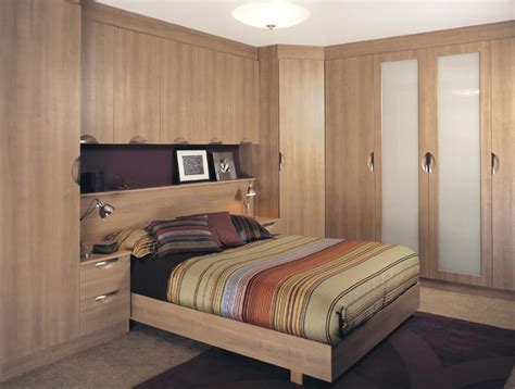 Can a small bedroom have wardrobes or shelving in the hall outside, with dressing room appeal? Made to measure fitted wardrobes - PVC Foil Veneered MDF ...