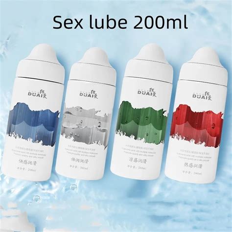 200ml Male Female Couple Sex Lubricating Fluid Water Soluble Disposable