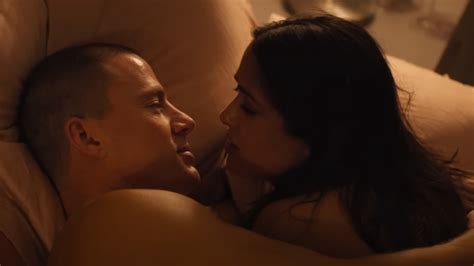 Channing Tatums Intense Lap Dance Scene Was Very Physically Challenging According To Salma