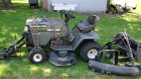 Craftsman Riding Mower With Snow Thrower Attachment In Wamego Ks